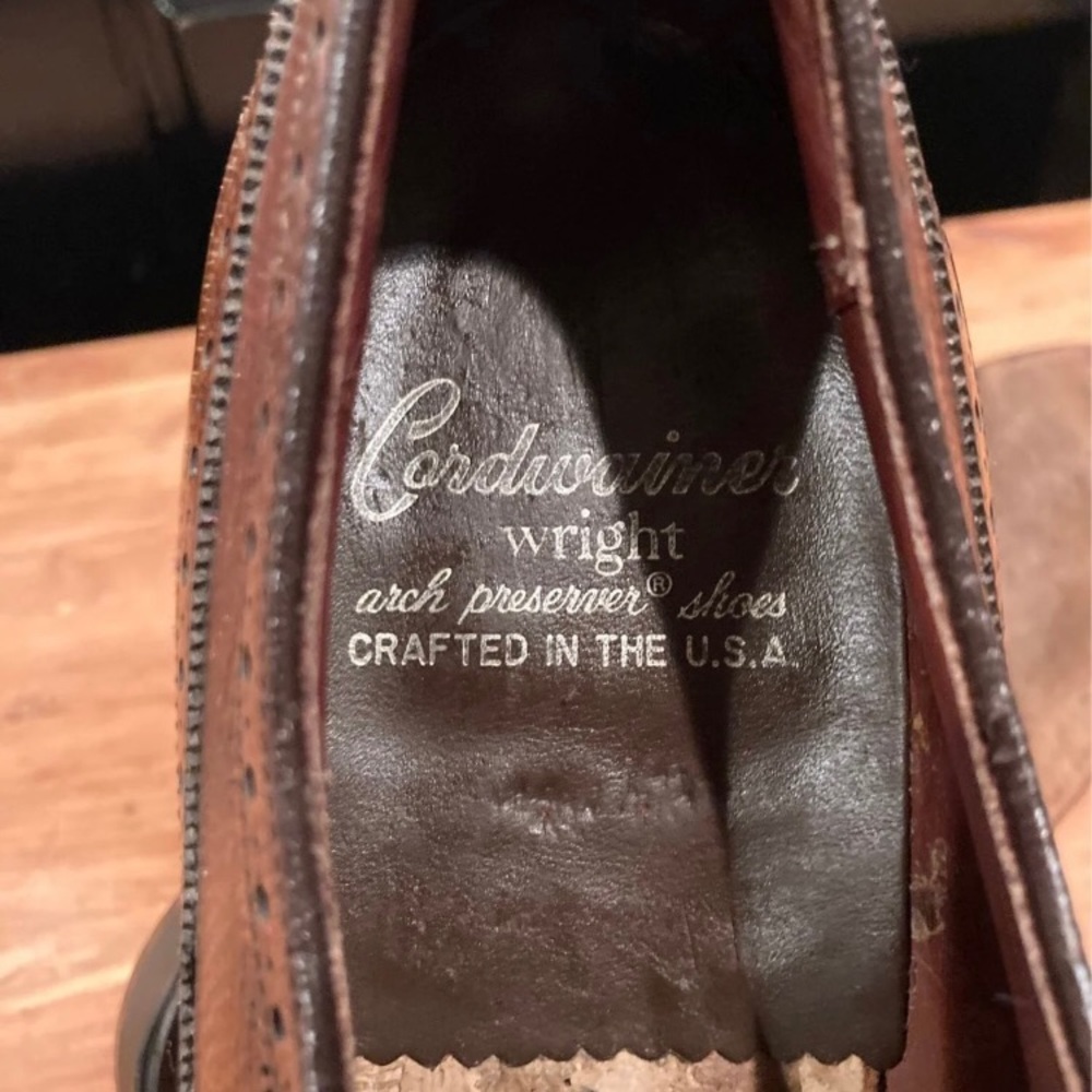 Size 12 Men’s Cordwainer Wright Leather Oxfords - Picture 8 of 12